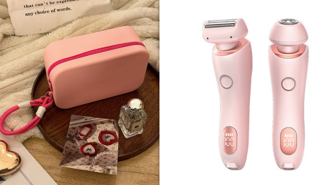 2 In 1 Hair Removal Epilator Women Body Trimmer