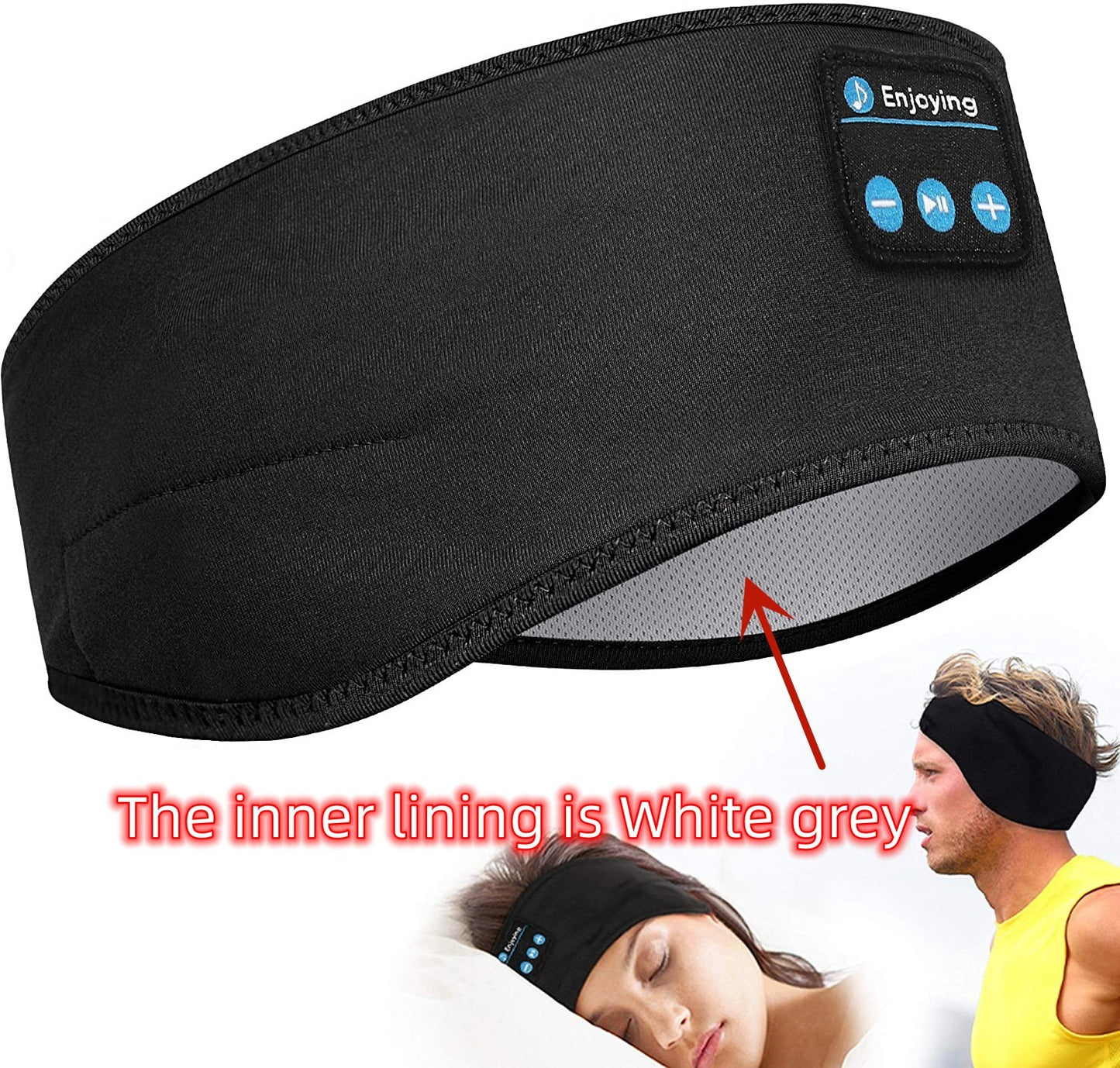 Wireless Bluetooth Sleeping Headphones Headband – Relax, Sleep, and Move in Comfort