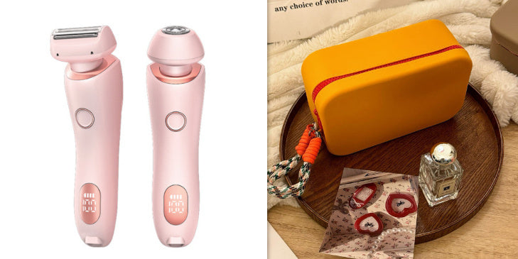 2 In 1 Hair Removal Epilator Women Body Trimmer