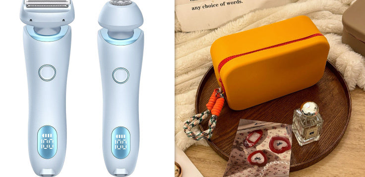 2 In 1 Hair Removal Epilator Women Body Trimmer