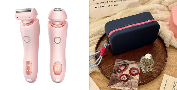 2 In 1 Hair Removal Epilator Women Body Trimmer