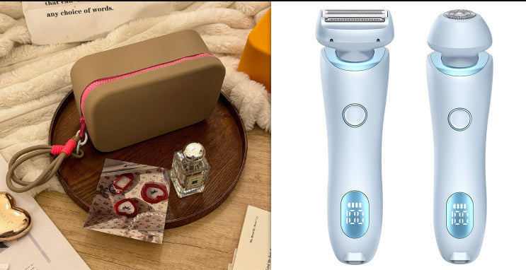 2 In 1 Hair Removal Epilator Women Body Trimmer