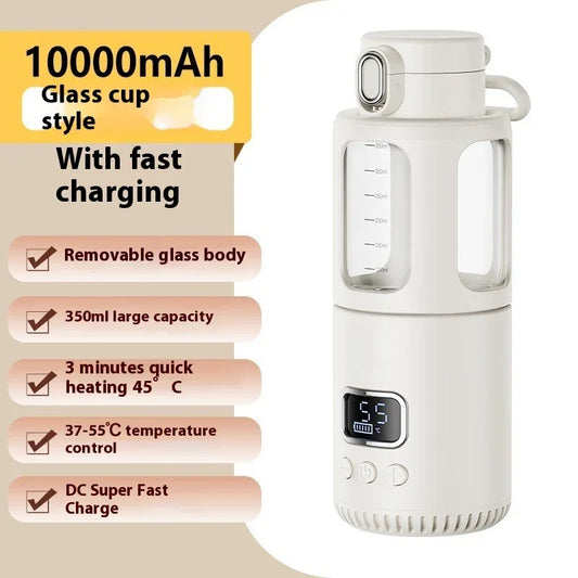 Portable Thermal Flask Milk Modulator Wireless Heating - Wayn Shopping