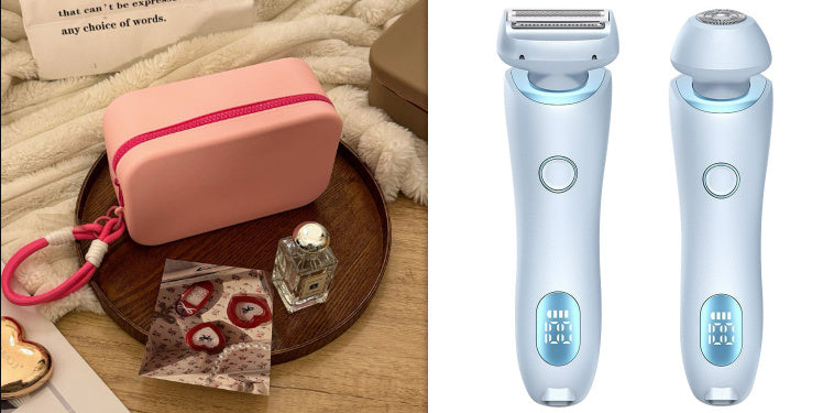 2 In 1 Hair Removal Epilator Women Body Trimmer