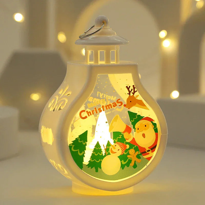 Christmas Candle Lamp Romantic Ornaments - Wayn Shopping