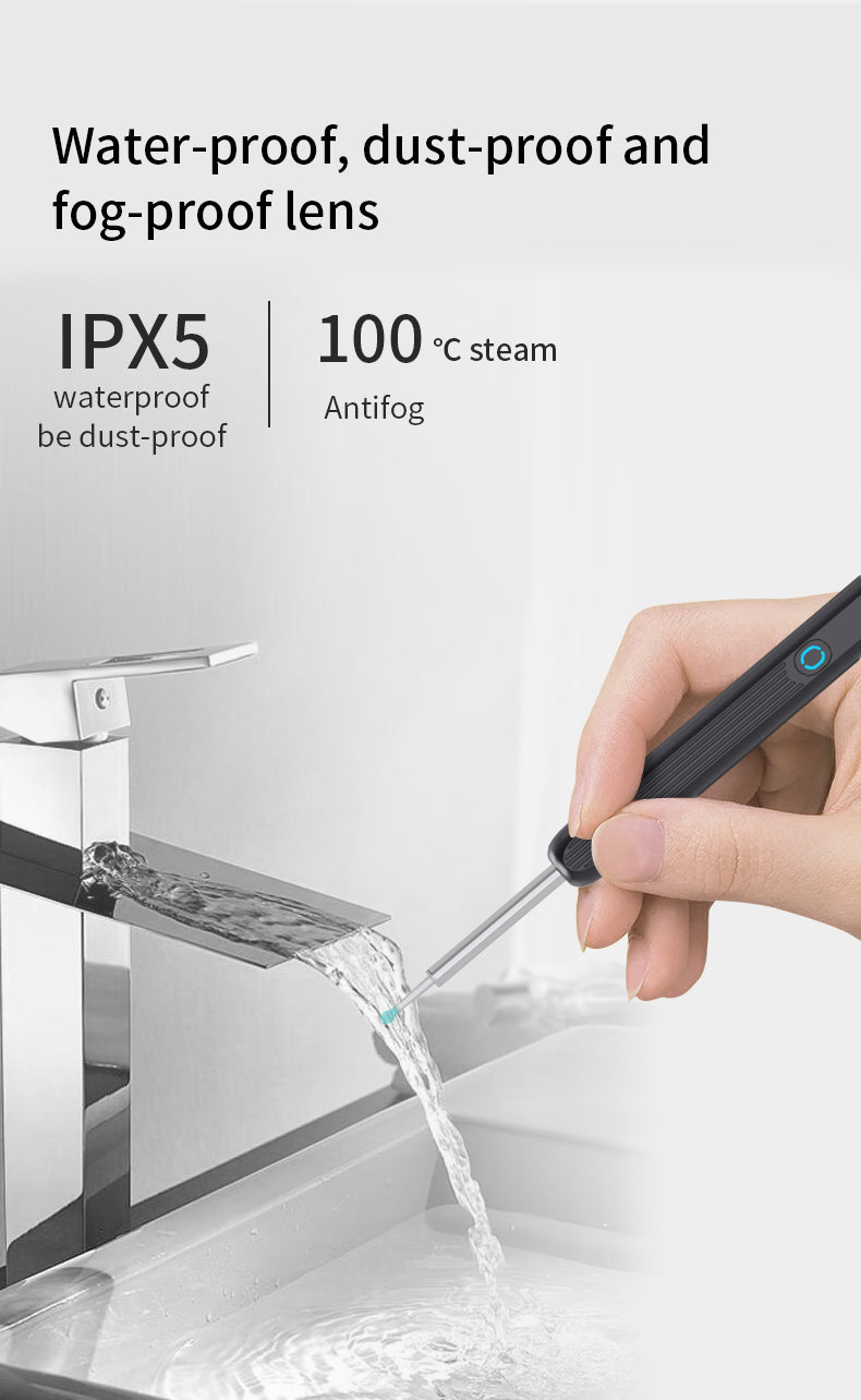 NE3 Ear Cleaning Kit with Camera and LED - Wireless Ear Wax Removal for iPhone