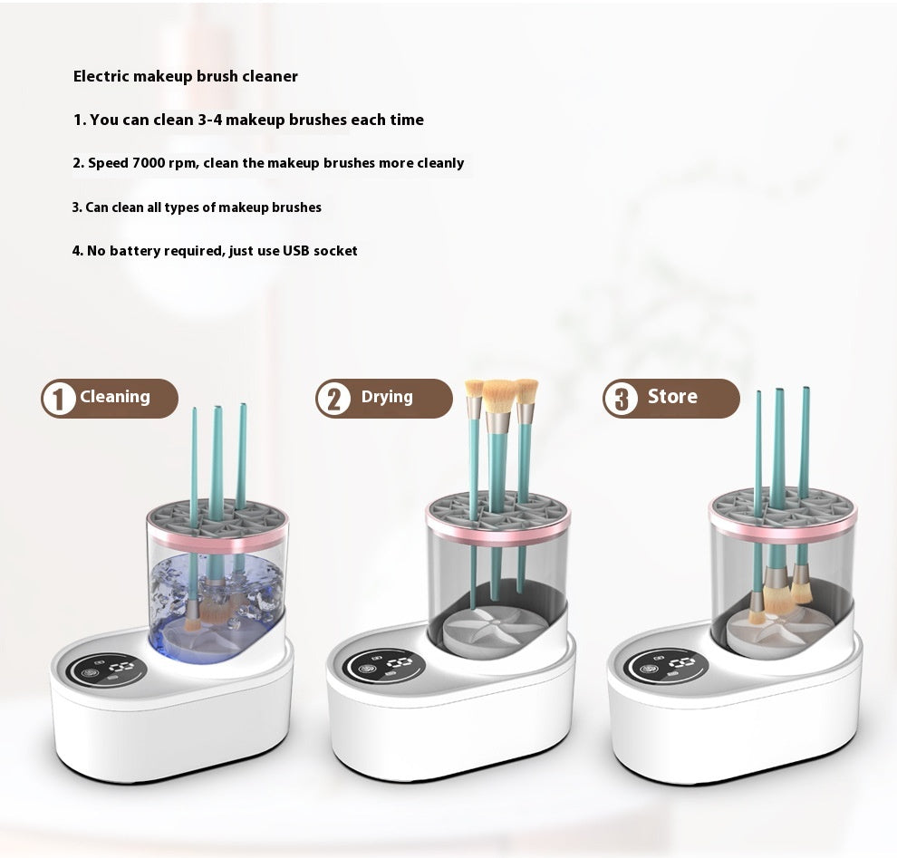 Electric Makeup Brush Cleaner – The Ultimate Tool for Flawless Brushes