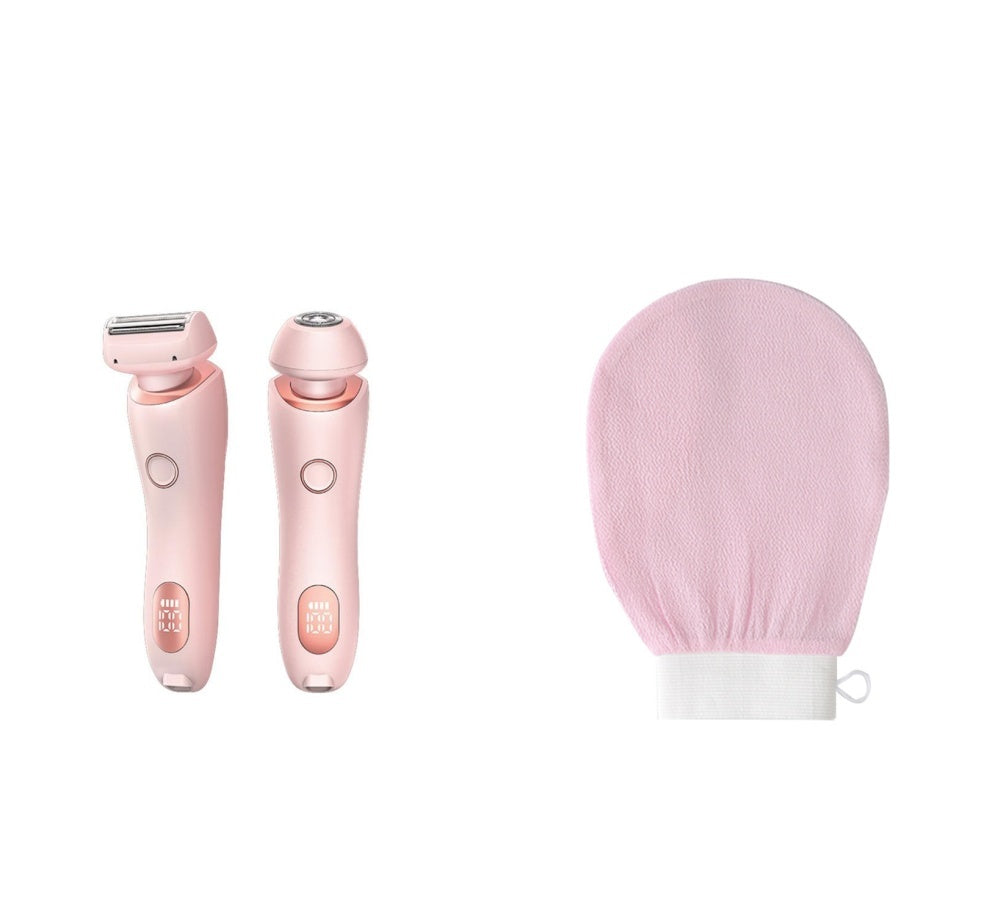 2 In 1 Hair Removal Epilator Women Body Trimmer