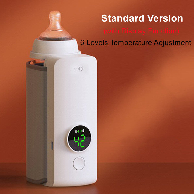Portable Baby Bottle Warmer – USB Rechargeable Milk Heating Bag