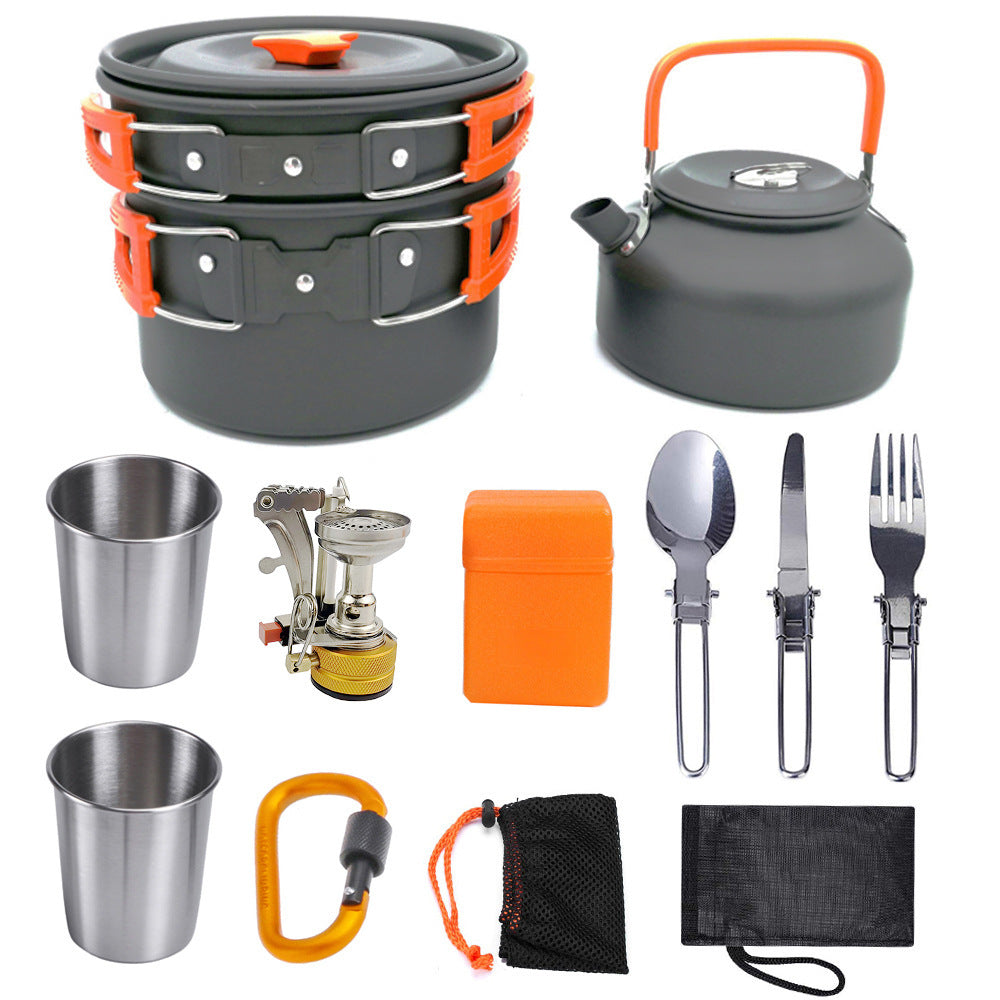 Portable Camping Cookware – Lightweight and Durable Cooking Set for Outdoor Adventures