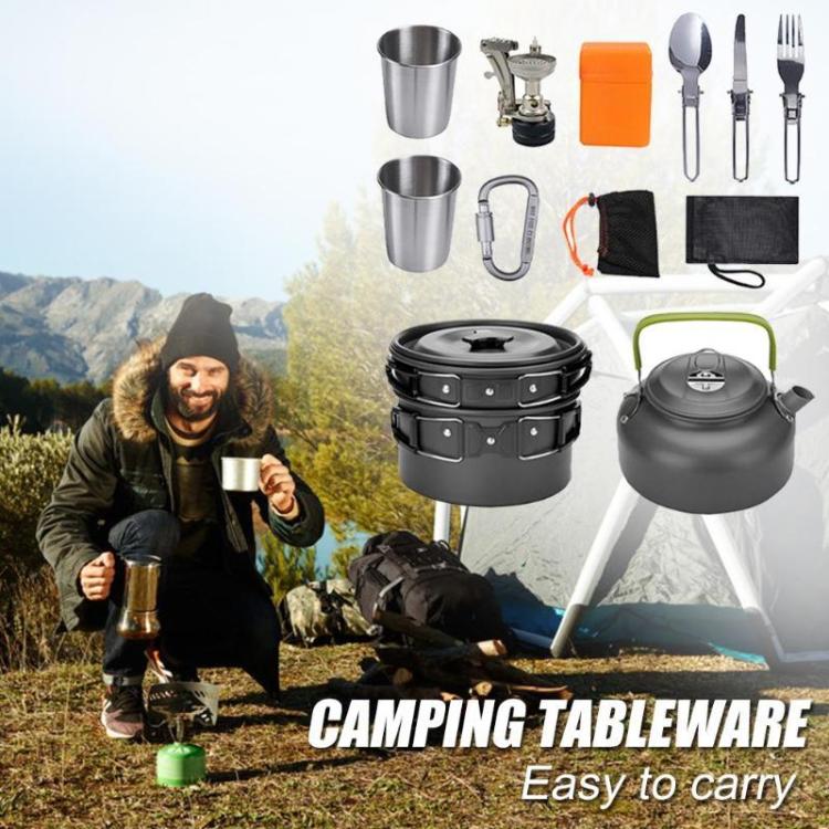 Portable Camping Cookware – Lightweight and Durable Cooking Set for Outdoor Adventures