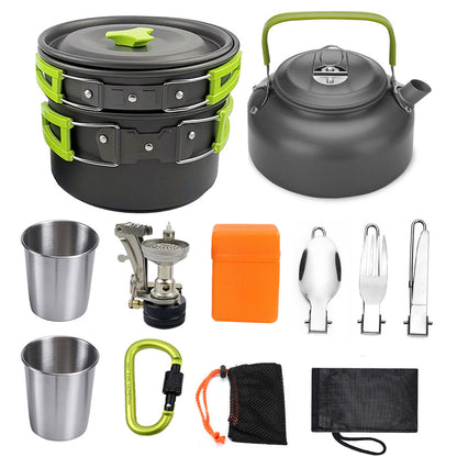 Portable Camping Cookware – Lightweight and Durable Cooking Set for Outdoor Adventures