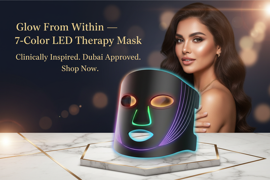 7-Color LED Face Mask Marketing Banner