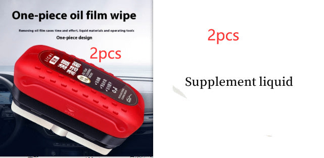 Car Glass Oil Film Cleaning Brush Strong Decontamination