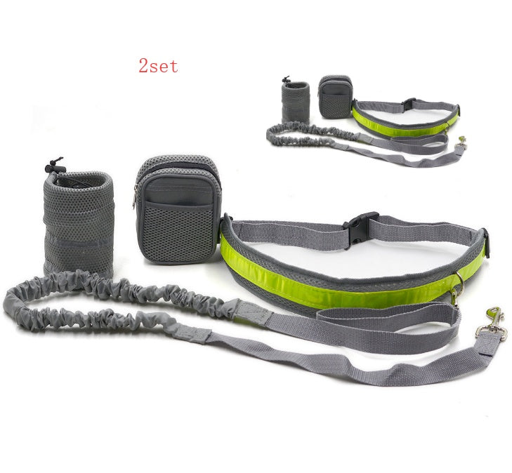 Adjustable Hands-Free Dog Leash – Perfect for Walking, Running, and Hiking