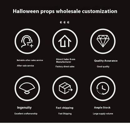 Halloween Big Bat Vampire Pendant – Motion Sensor Luminous Hanging Decoration