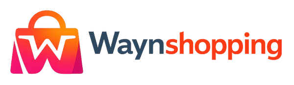 Wayn Shopping logo with colorful design on a white background