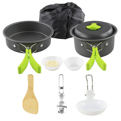 Portable Camping Cookware – Lightweight and Durable Cooking Set for Outdoor Adventures