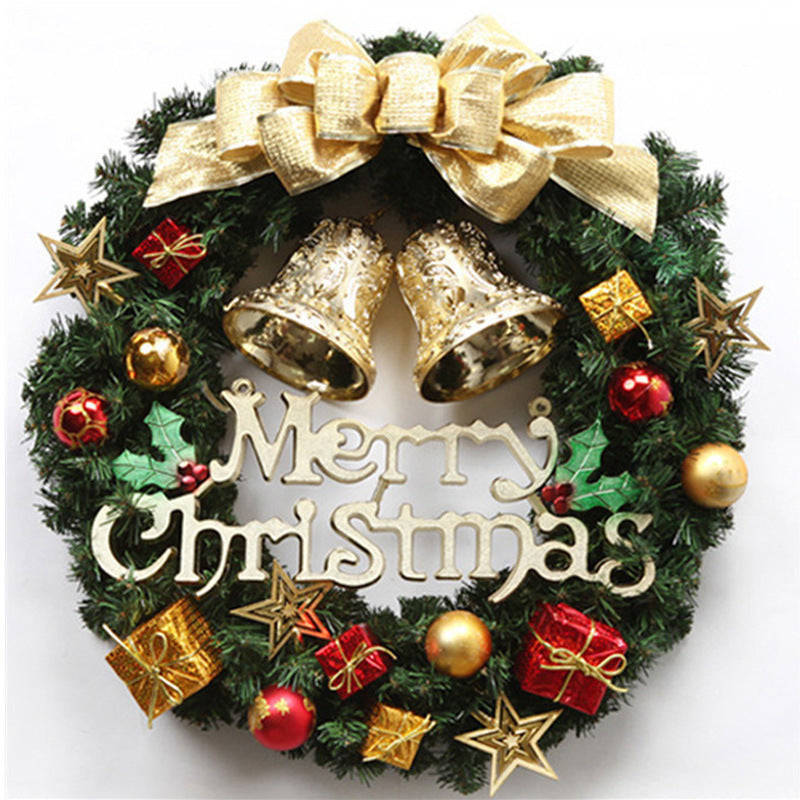 Christmas Decoration Door Hanging Rattan Circle Wreath