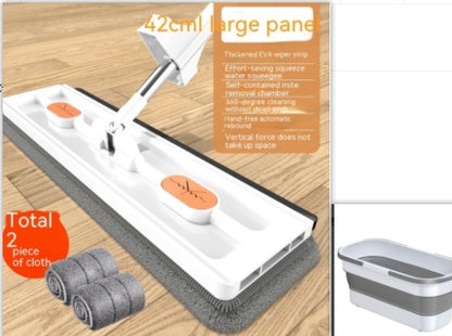 New Style Large Flat Mop with Stainless Steel Handle – 360° Rotating, Self-Wringing Floor Cleaning Mop - Product Image 15