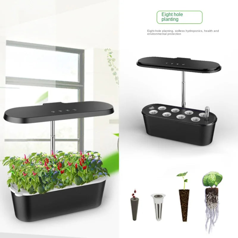 Full Spectrum Led Grow Light Intelligent Hydroponic Planter Vegetable Planting Machine - Features and Details