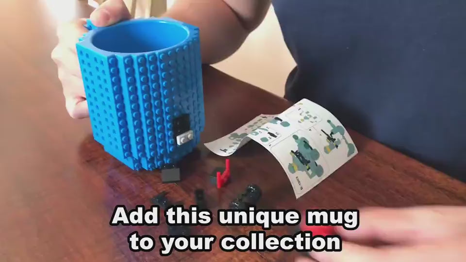 Load video: DIY Block Puzzle Mug